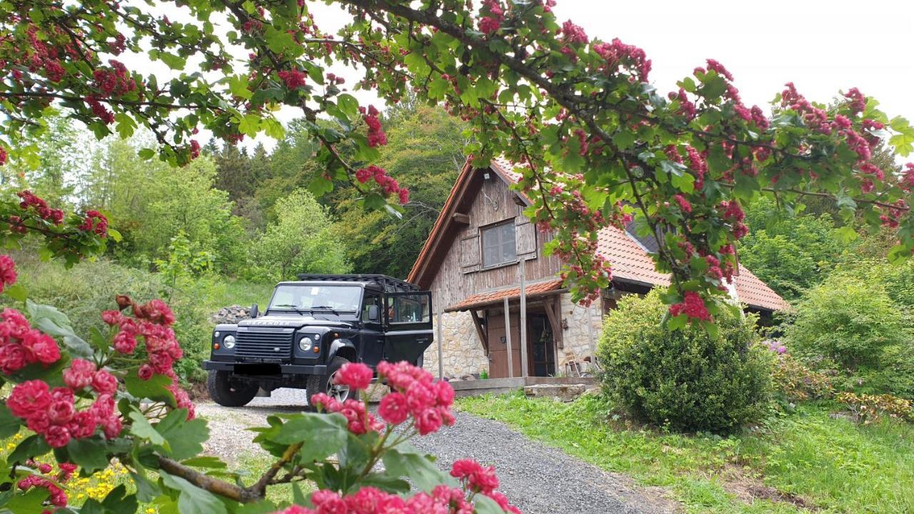 Jagdhaus in der Rhön in völliger Alleinlage Gersfeld Exterior foto